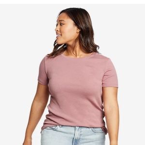 New Eddie Bauer petite pink shirt